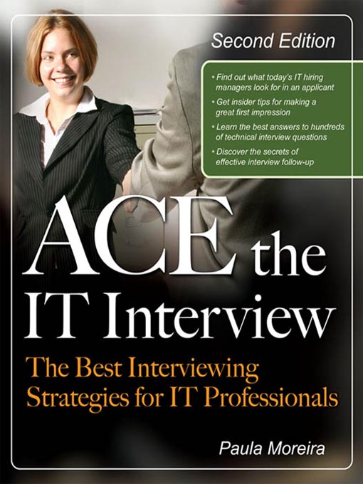 Title details for Ace the IT Job Interview by Paula Moreira - Wait list